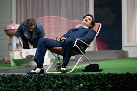 Jakob Nistler (Goro) & Jacob Phillips (Sharpless) | © Cordula Treml
