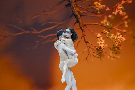 Stück: Bardo 49 / Choreografie: Mingfu Guo Foto: Iliano Tomasetto, Catarina Abreu | © Werner Kmetitsch