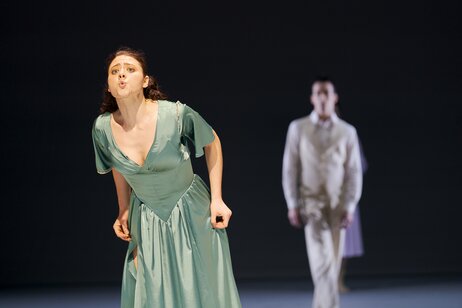 Stück: 3 Stories / Choreografie: Yi Yu Foto: Antonietta Bajraktari, Iliano Tomasetto | © Werner Kmetitsch