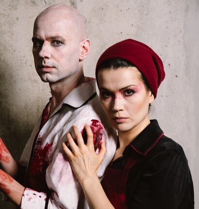 Georg A. Bochow (Orest) & Anastasia Lerman (Iphigenie)