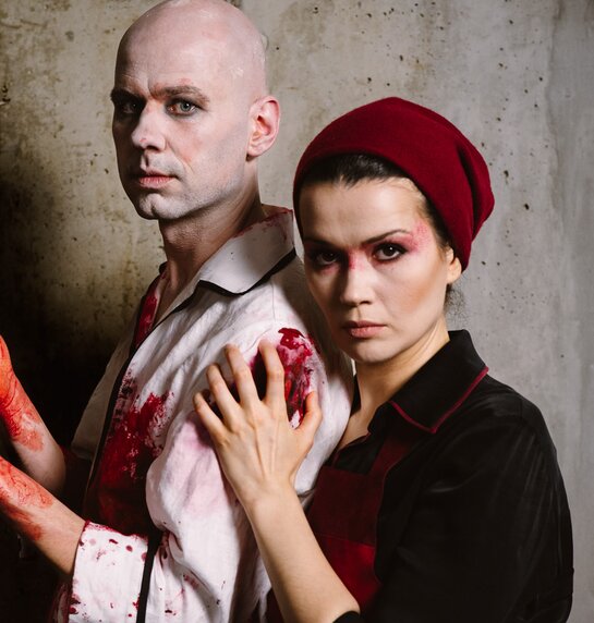 Georg A. Bochow (Orest) & Anastasia Lerman (Iphigenie)