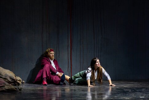 Johannes Maria Wimmer (Thoas), Annina Wachter (Hermione)
