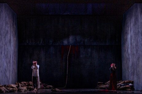 Georg A. Bochow (Orest), Anastasia Lerman (Iphigenie) | © Victor Klein