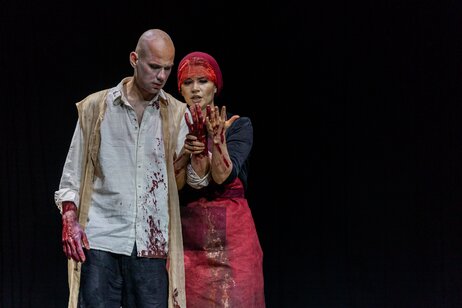 Georg A. Bochow (Orest), Anastasia Lerman (Iphigenie) | © Victor Klein