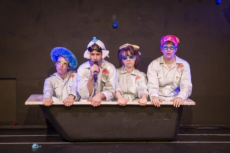 Leni Plöchl, Max Gnant, Nora Winkler, Marleen Moharitsch  | © Birgit Gufler