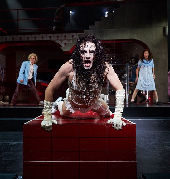 Adrian Zöschg (Phantom), Andrea de Majo (Rocky), Marion Reiser (Dr. Scott), Philipp Moschitz (Frank'n'Furter), Lisa Schrammel (Janet)