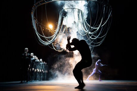 Lotus Eaters: Antonio Tafuni, MingXuan-Vincent Gao, Ensemble | © Werner Kmetitsch Lotus Eaters: Antonio Tafuni, MingXuan-Vincent Gao, Ensemble | © Werner Kmetitsch