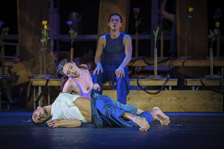 Franklin Jones da Silva Santos, Antonietta Bajraktari, Yi Yu | © Andreas Etter Franklin Jones da Silva Santos, Antonietta Bajraktari, Yi Yu | © Andreas Etter