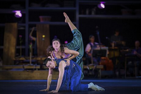 Yi Yu, Antonietta Bajraktari, «Die Knödel» | © Andreas Etter