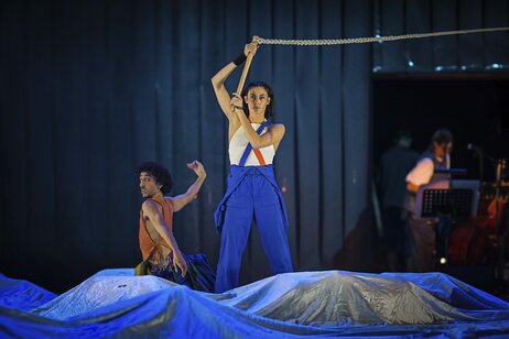 Spyros Zikos, Catarina Abreu, «Die Knödel» | © Andreas Etter