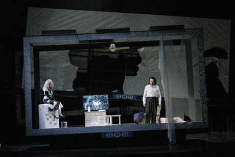 Hazel Neighbour (Echo), Marcel Brunner (Seher) | © Marcella Ruiz Cruz Hazel Neighbour (Echo), Marcel Brunner (Seher) | © Marcella Ruiz Cruz