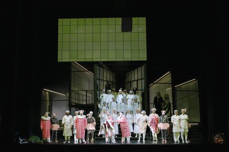 Jakob Nistler (Schlachthausbesitzer), Chor | © Marcella Ruiz Cruz