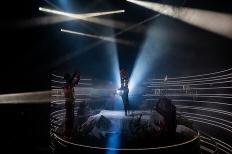 ÖEA Kammerspiele Innsbruck: Lucy Altus (Nur) & Ensemble PHACE (Council) | © Victor Klein