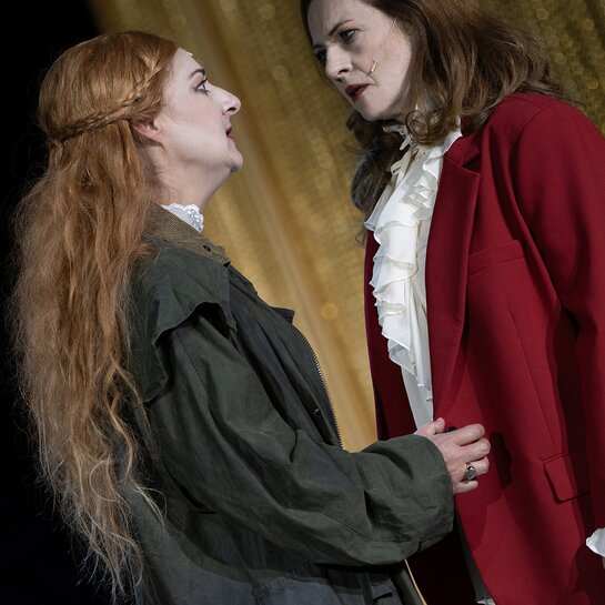 Marion Reiser (Elisabeth), Sara Nunius (Maria Stuart) | © Cordula Treml