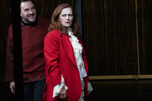 Philipp Rudig (Mortimer), Sara Nunius (Maria Stuart)