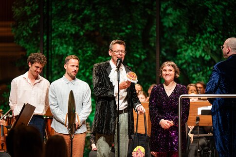 Emil Kaschka, Leo Dravoj, Markus Köhle,  Katrin «ohne h» Rauch, Marc Reibel