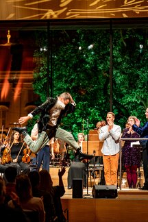 Markus Köhle,  Leo Dravoj, Katrin «ohne h» Rauch, Marc Reibel