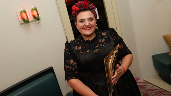 Petra Alexandra Pippan, Gewinnerin des NESTROY-Publikumspreis 2025