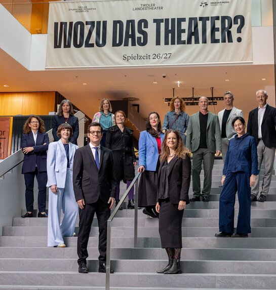 Unser Leitungsteam (von links nach rechts, beginnend ganz oben): Elisabeth Schack, Uschi Oberleiter, Stefan Späti, Martina Natter, Marcel Leemann, Wolfgang Laubichler, Susanne Fohr, Laura Nöbauer, Jeannine Grüneis, Julia Spinola, Bettina Bruinier, Markus Lutz, Irene Girkinger | © Victor Klein