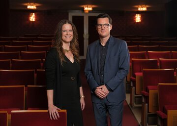 Geschäftsführende Intendantin Irene Girkinger & Geschäftsführender Kaufmännischer Direktor Markus Lutz