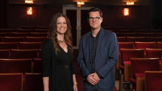 Geschäftsführende Intendantin Irene Girkinger & Geschäftsführender Kaufmännischer Direktor Markus Lutz | © Emanuel Kaser