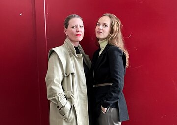 Regisseurin Eva-Maria Höckmayr und Sopranistin Marie Smolka