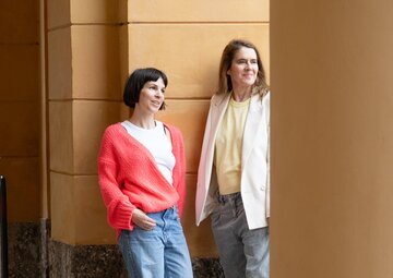 Elisabeth Vogelseder und Marie-Therese Futterknecht