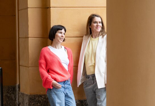 Elisabeth Vogelseder und Marie-Therese Futterknecht