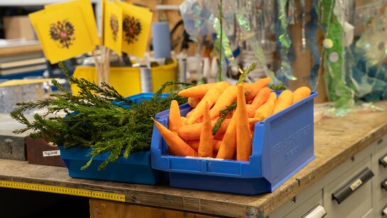 Requisiten für aktuelle Produktionen