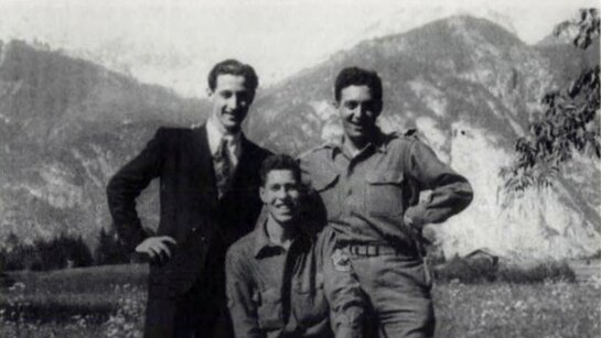 Die drei Agenten der Operation Greenup: Franz Weber, Hans Wijnberg und Fred Mayer. 