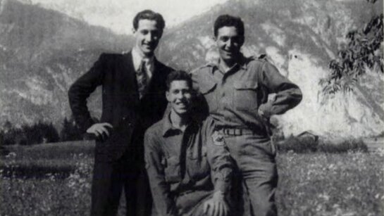 Die drei Agenten der Operation Greenup: Franz Weber, Hans Wijnberg und Fred Mayer.