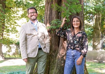 Gerrit Prießnitz und Camilla Lehmeier