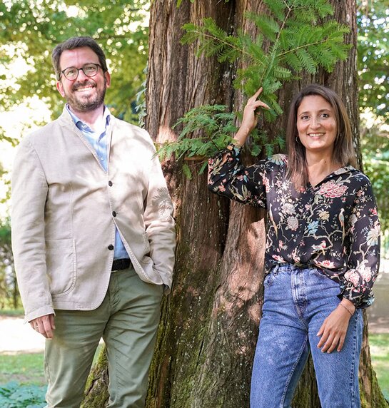 Gerrit Prießnitz und Camilla Lehmeier | © Verena Gruber