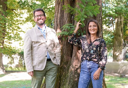 Gerrit Prießnitz und Camilla Lehmeier