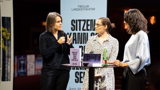 Die Co-Direktorinnen für Musiktheater Jasmina Hadžiahmetović und Katharina Duda