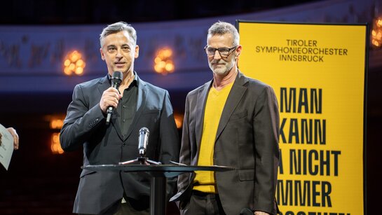 Co-Direktoren Tanz: Stefan Späti und Marcel Leemann